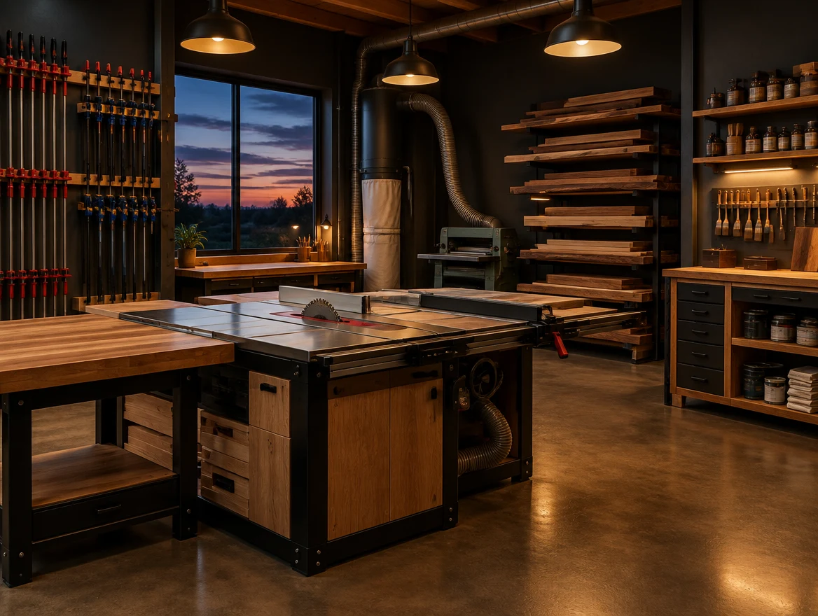 Woodworking workshop