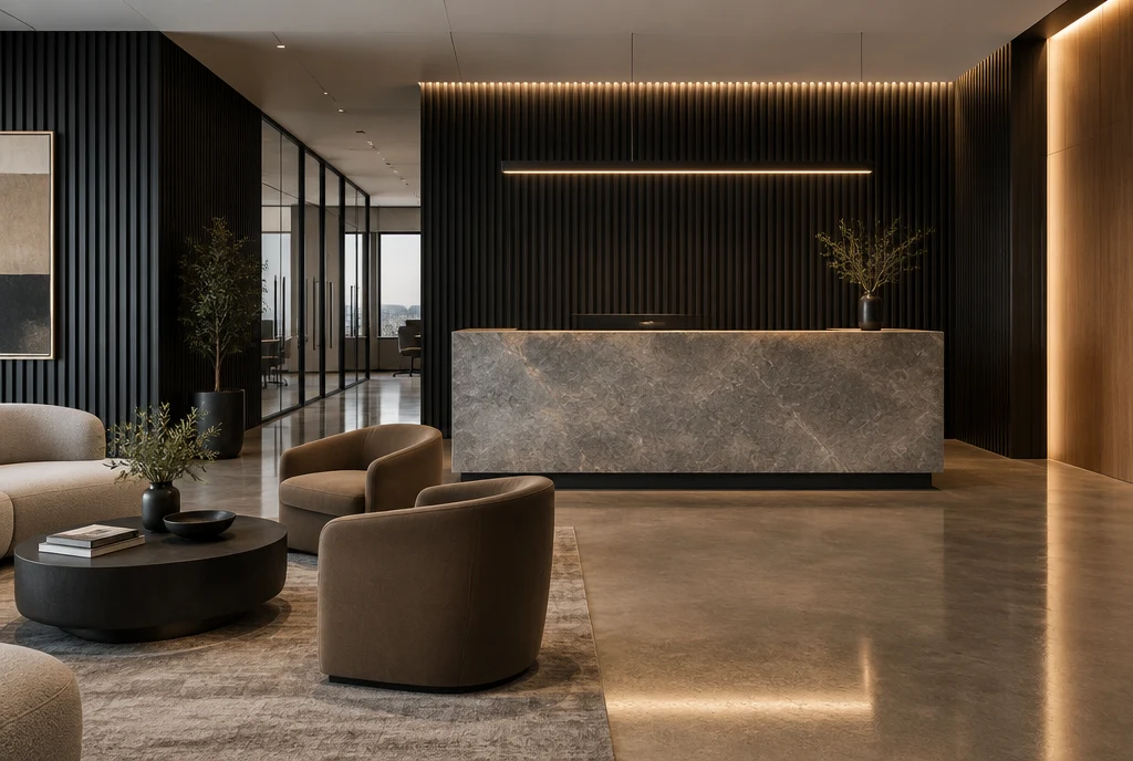 Commercial Buildouts interior reception